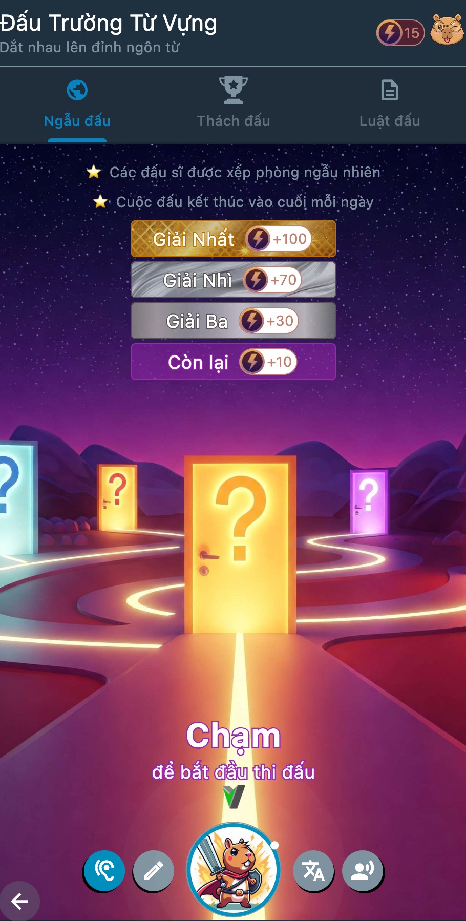 Giao diện thống kê CapyLala